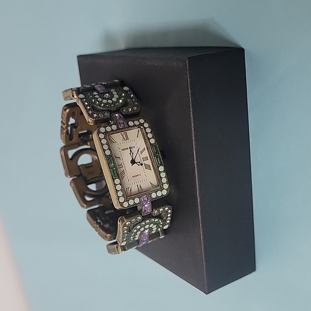Heidi Daus Vintage Pastel Bracelet Watch